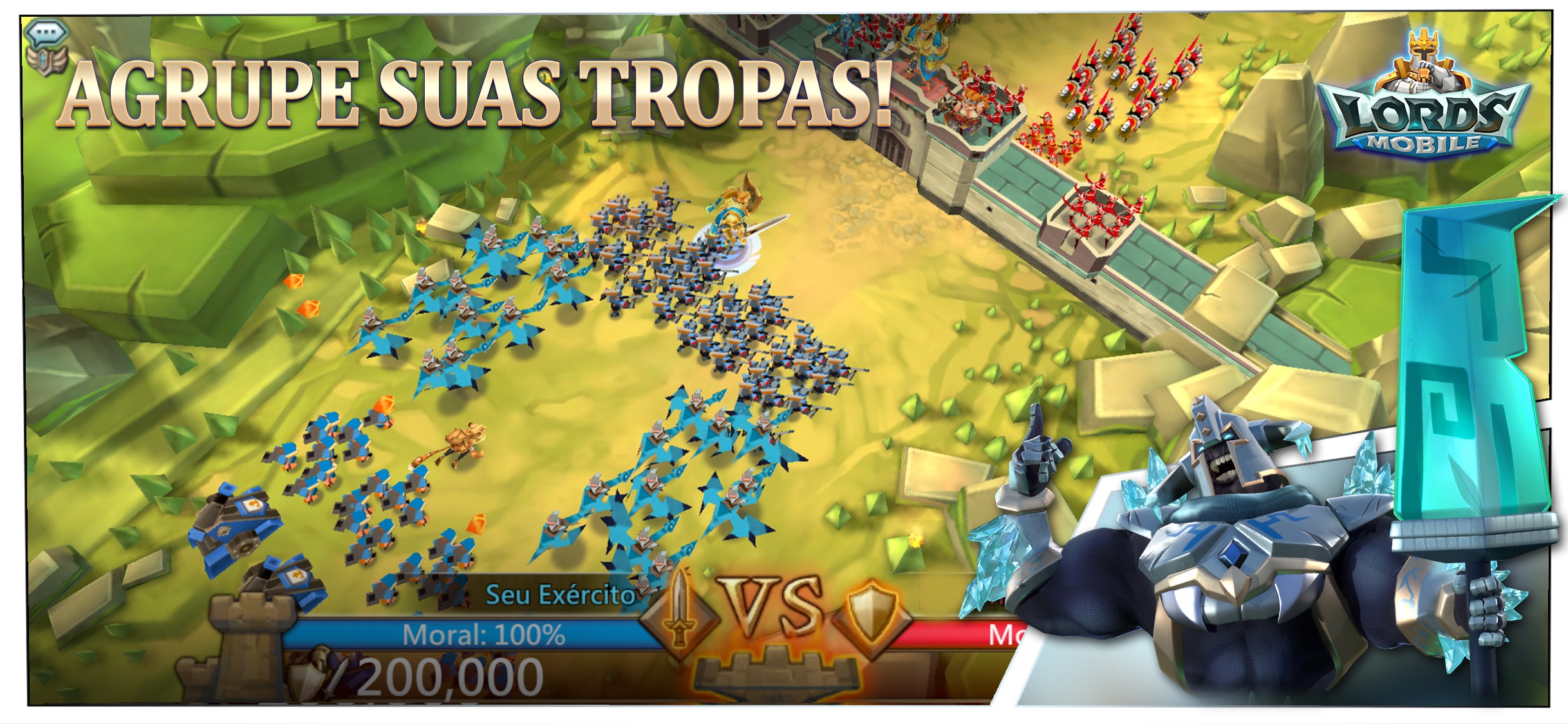 Screenshot do app Lords Mobile: War Kingdom