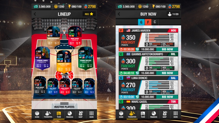 Basketball Fantasy Manager New screenshot-5