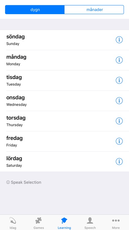 Learn Swedish - Calendar screenshot-4