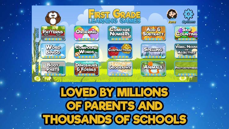 First Grade Learning Games screenshot-3