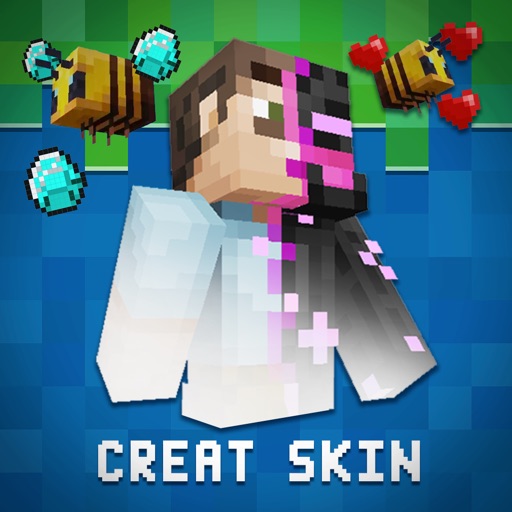 Minecraft earth skin but with the new addition Minecraft Skin