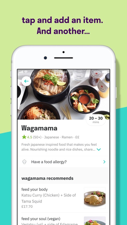 Deliveroo: Food delivery