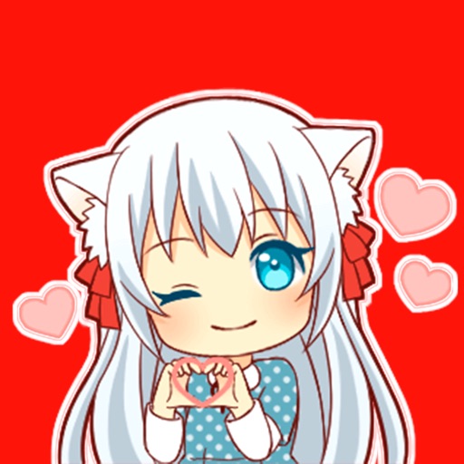 Animated Girls Stickers