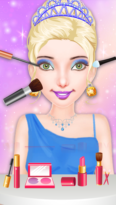 Rainbow Princess Makeup Dress screenshot 4