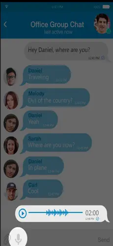 Captura 4 AstraChat - Direct XMPP & VOIP iphone