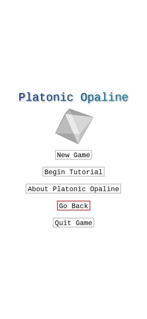 Platonic Opaline