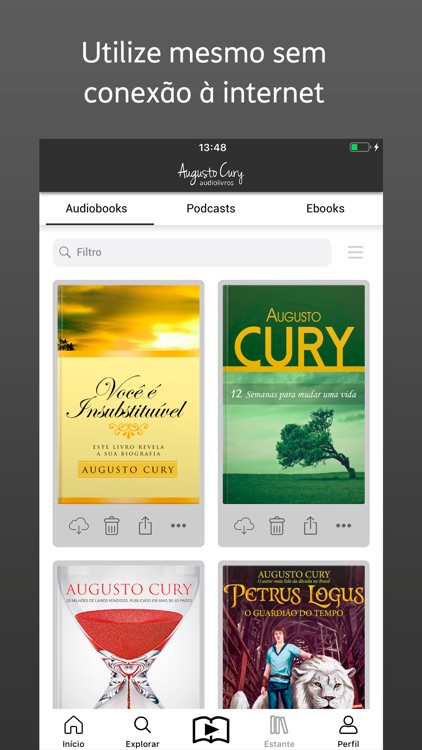 Augusto Cury Audiolivros