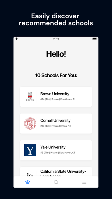 College Bot - Search and List screenshot 3