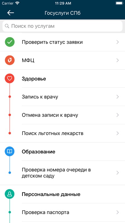 Госуслуги Санкт-Петербурга