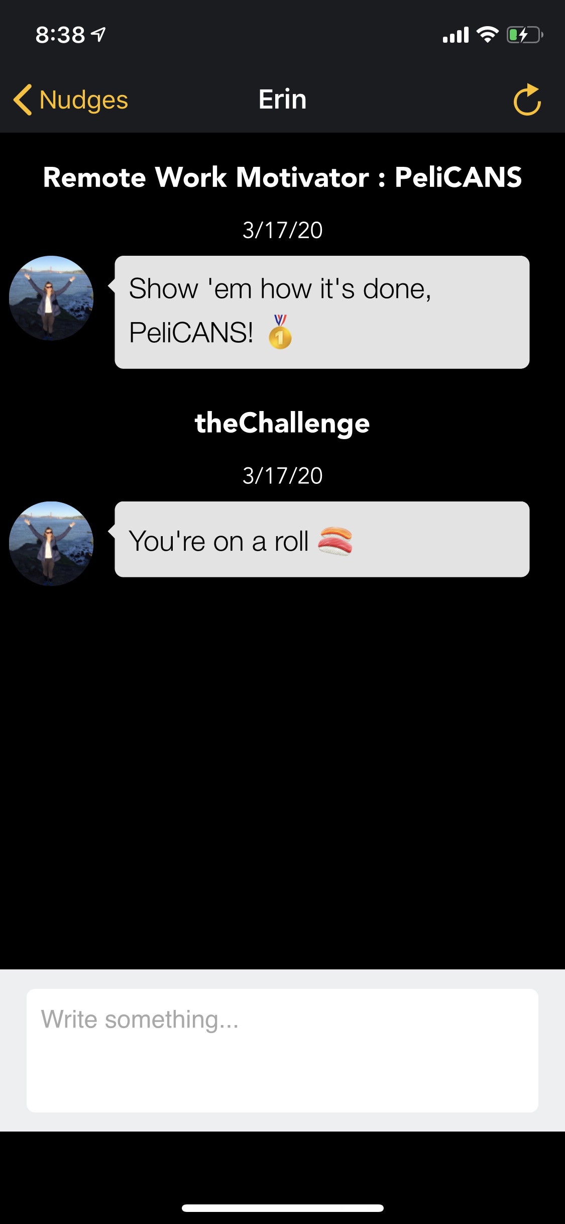 Screenshot do app Challenges - Compete, Get Fit