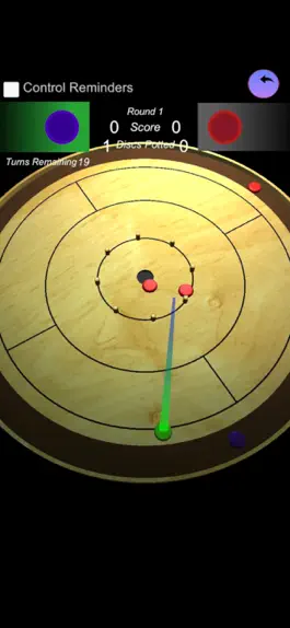 Game screenshot Virtual Crokinole apk