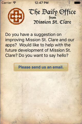 Prayer - Mission St. Clare screenshot 4