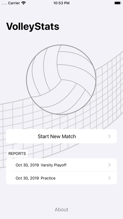 VolleyStats Player Tracker