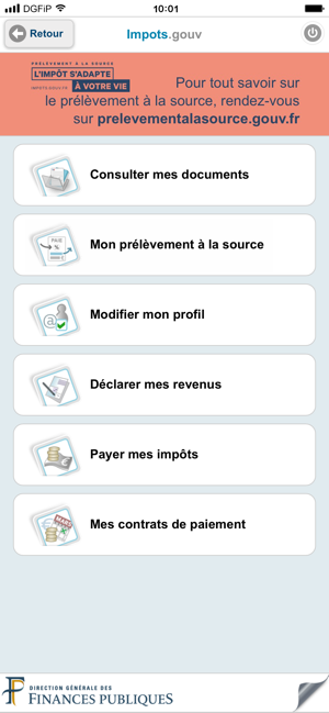 payer mes impots en ligne