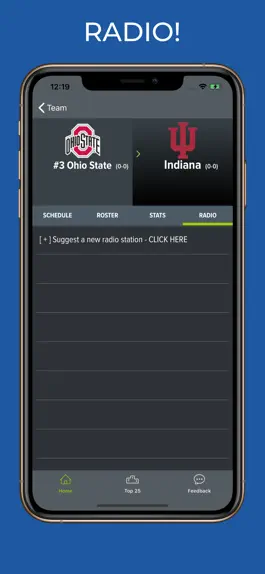 Game screenshot Indiana Football Schedules apk