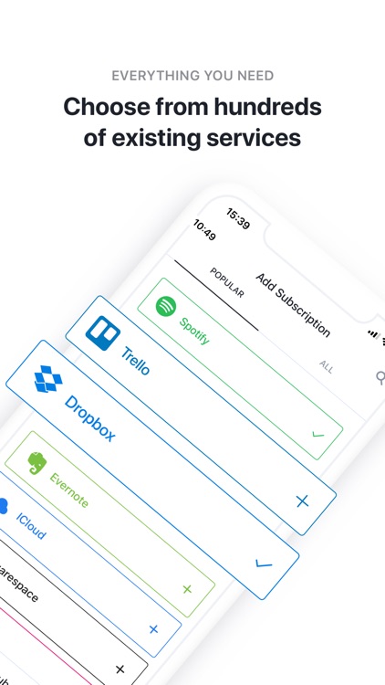 Bobby - Track subscriptions screenshot-1