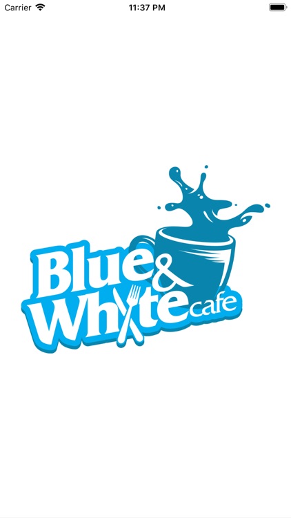 Blue and White Cafe