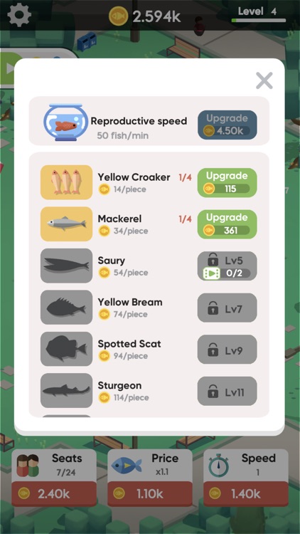 Idle Fishing - Manage Farm