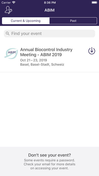ABIM Meeting App screenshot 2