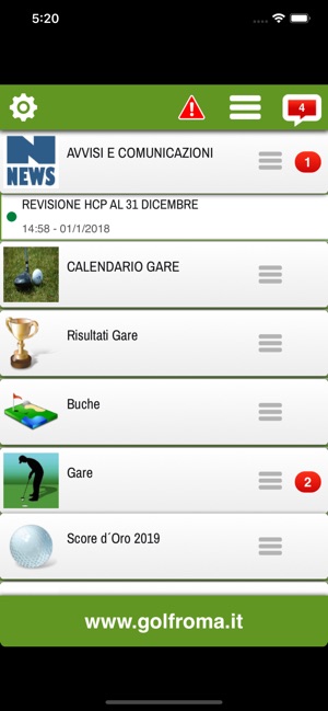 Golf Roma(圖2)-速報App