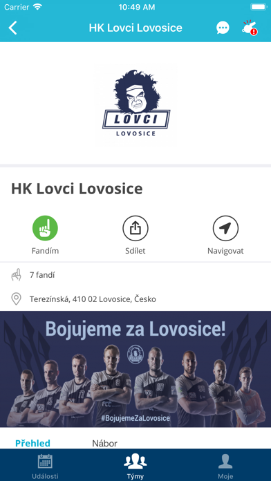 HK Lovci Lovosice screenshot 4