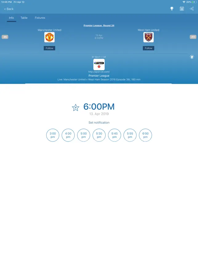 Immagine 1 Live Sport TV Listing Guide iphone