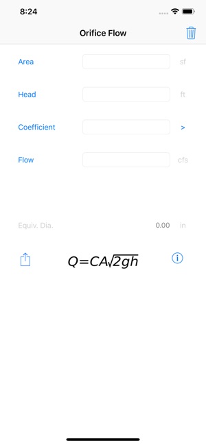 Orifice Flow Calculator