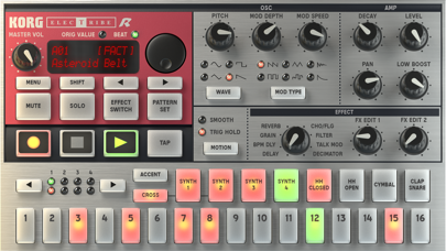 How to cancel & delete KORG iELECTRIBE for iPhone from iphone & ipad 2