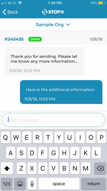 STOPit App screenshot-3