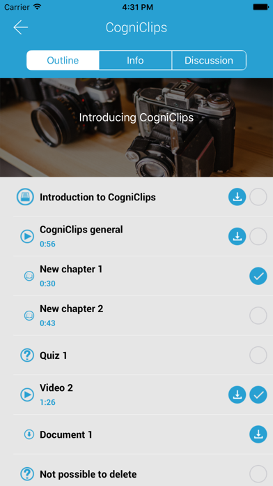 Screenshot #3 pour CogniClips