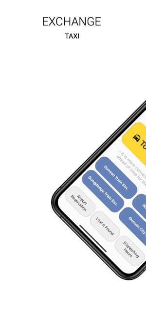 Exchange taxi application new