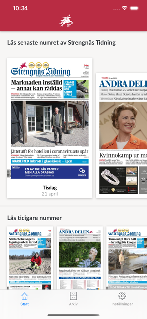 E-tidning Strengnäs Tidning