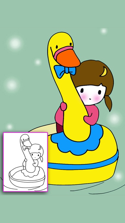 Bejoy Coloring: Sweet Doll