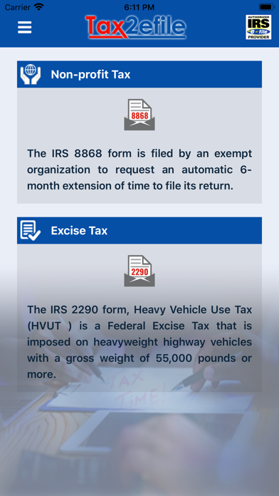 Tax2efile screenshot 3