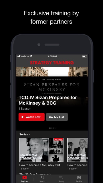 Strategy Training