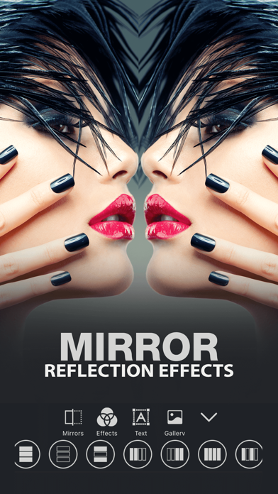 How to cancel & delete Mirror Editor&Collage from iphone & ipad 2