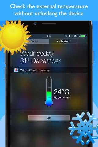 Widget Thermometer Simple screenshot 3