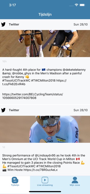 Belgian Cycling app(圖2)-速報App