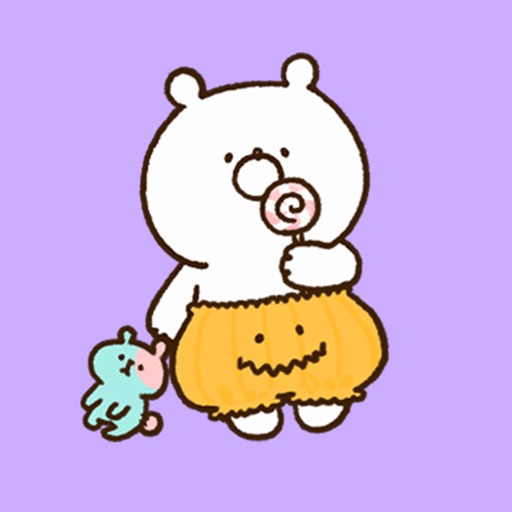 Girly Bear Autumn halloween icon