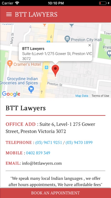 BTT Lawyers screenshot-4