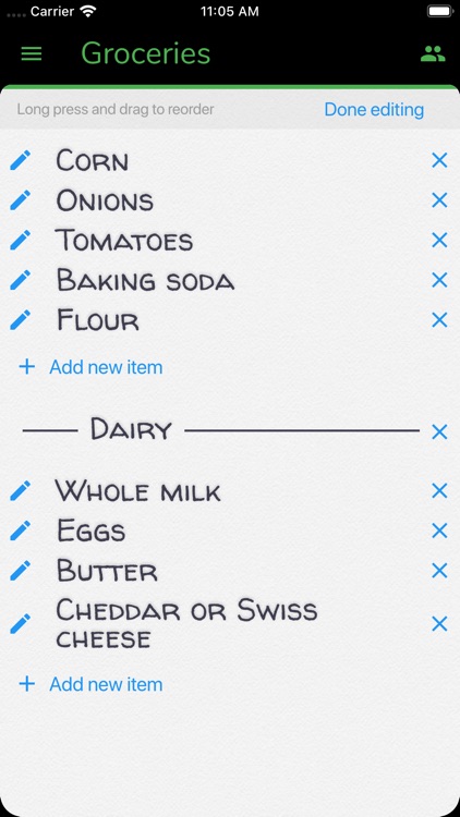 Shared Groceries screenshot-3