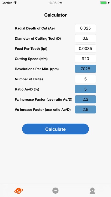 ISG - The Calculator