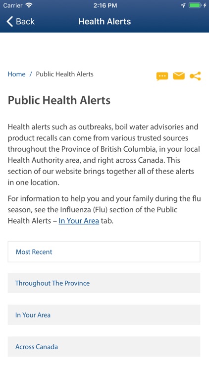 BC Health Service Locator screenshot-4