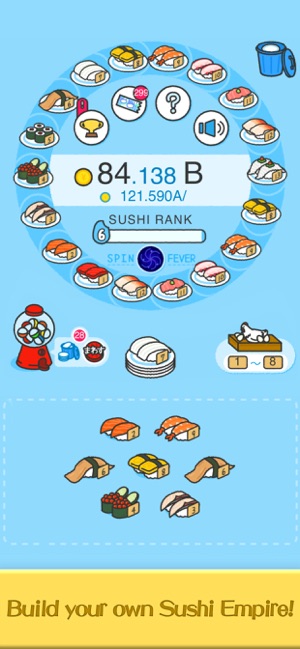 Merge Sushi - Best Idle Game