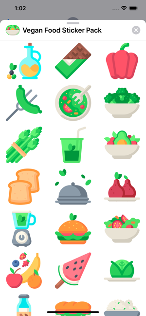 Vegan Food Sticker Pack(圖2)-速報App