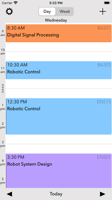 Student Timetable screenshot 2