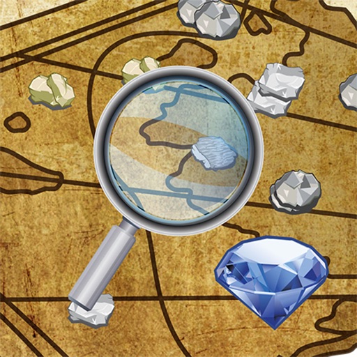 Digger's Map: Find Minerals Icon