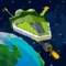 Orbit Strike is a pixel space shooter in which you orbit around the planet shooting asteroids