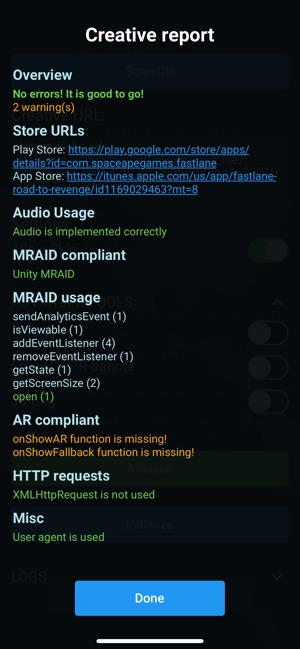 Ad Testing」をApp Storeで