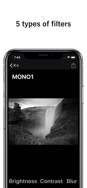 Mono Cam - B&W photo App(圖2)-速報App